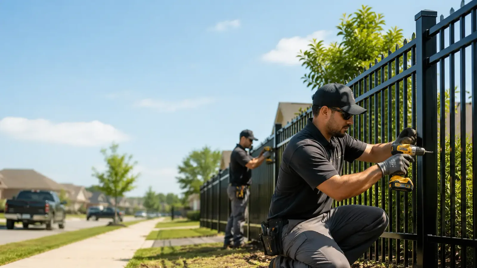 Metal Fence Installation in Niagara, ND
